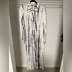 Dress Blank tie dye dress
